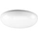 Round Clouds 1 Light 14 inch White Close-to-Ceiling Ceiling Light