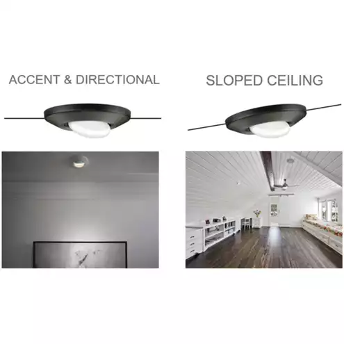 Progress Led Ceiling Light Progress P810029-028-30 Intrinsic LED 7.25 inch Satin White Flush Mount ...