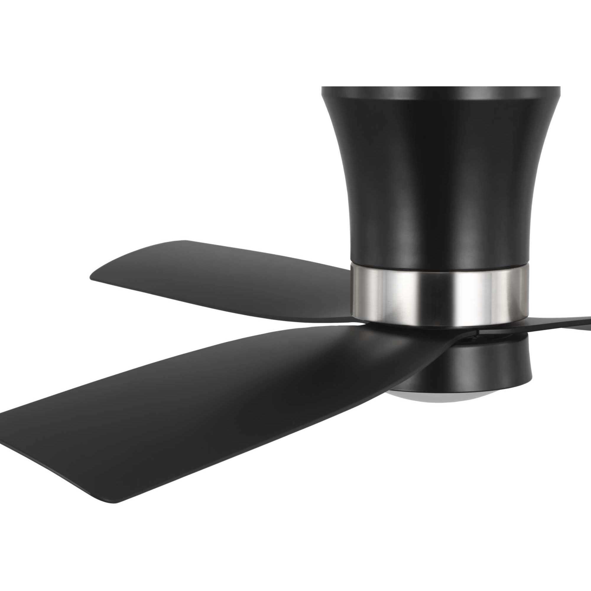 Progress P250121-31M-30 Brant 52 inch Matte Black Ceiling Fan