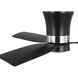 Brant 52 inch Matte Black Ceiling Fan