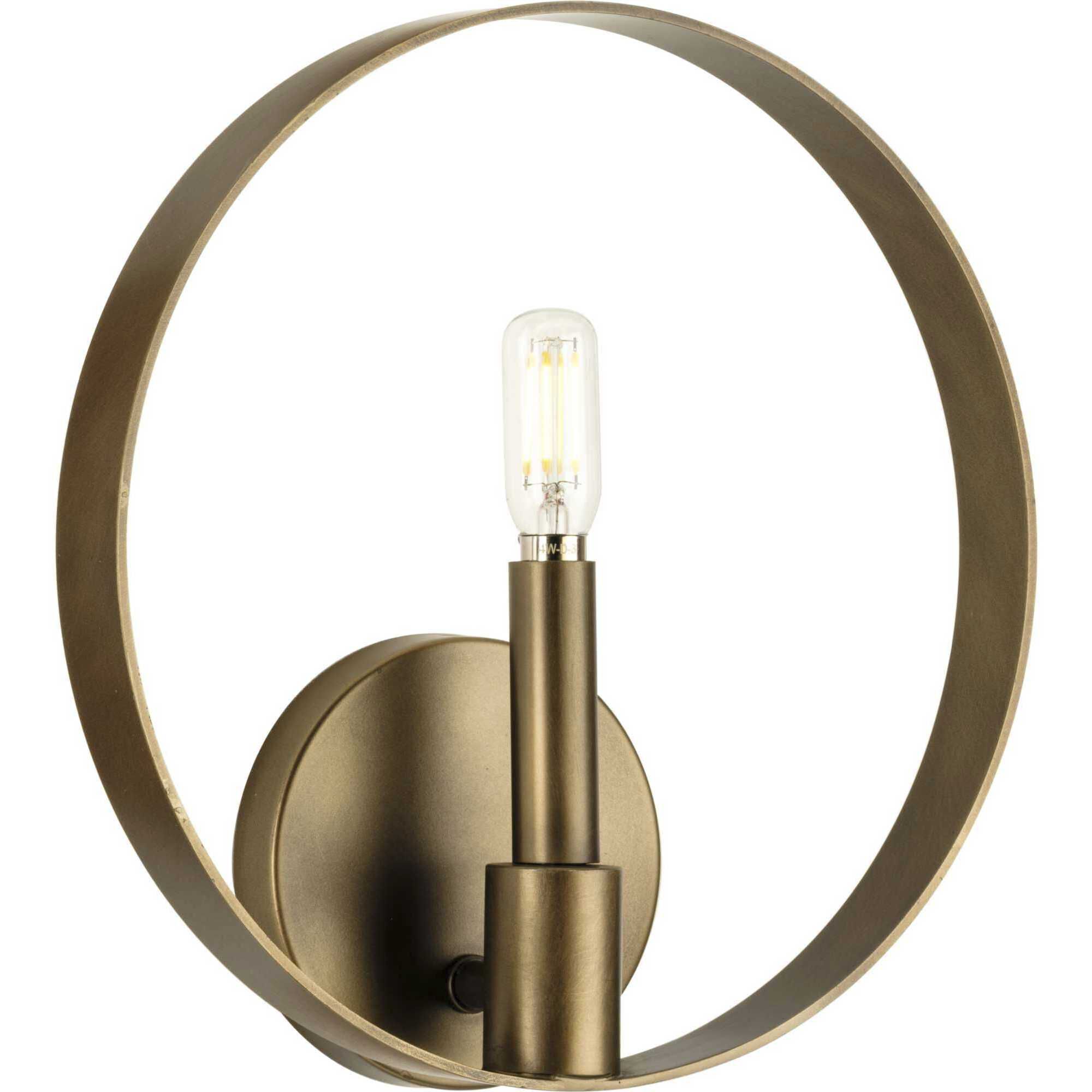 Breckenridge 1 Light 3 inch Aged Bronze ADA Wall Bracket Wall Light, Design Series