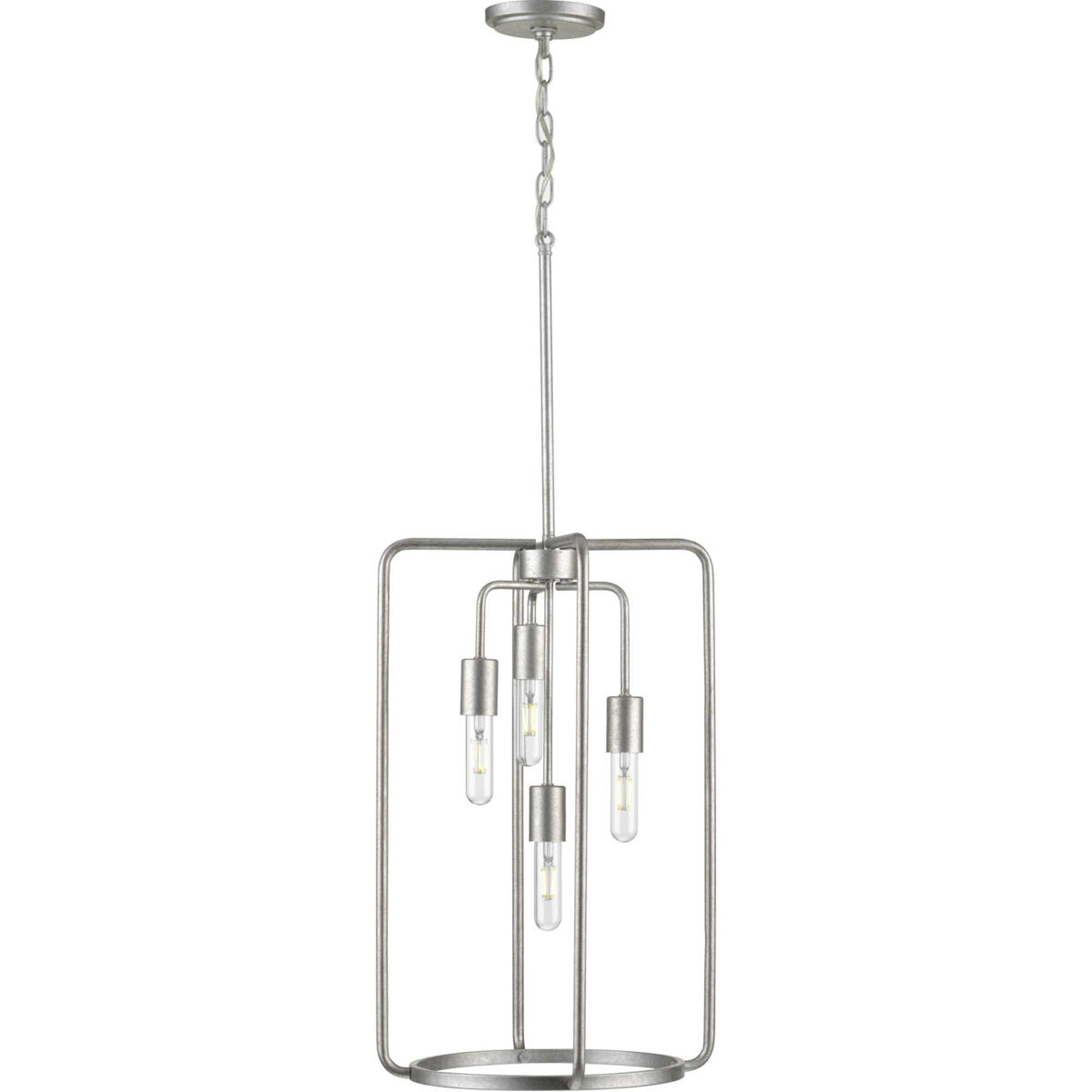 Bonn 4 Light 14.5 inch Galvanized Pendant Ceiling Light