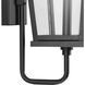 Richmond Hill 1 Light 23.5 inch Textured Black Outdoor Wall Lantern, Design Series