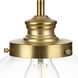 Penn 1 Light 9.75 inch Natural Brass Pendant Ceiling Light, Medium