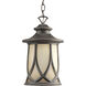 Resort 1 Light 8.5 inch Aged Copper Outdoor Hanging Lantern