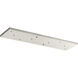 Accessory Canopy Brushed Nickel Multi Pendant Canopy