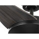 Spicer 54 inch Matte Black with Antique Black Blades Outdoor Ceiling Fan
