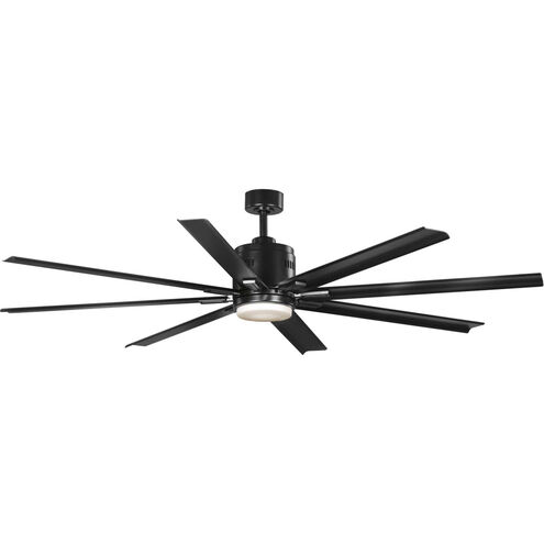 Vast 72 inch Black Ceiling Fan, Progress LED