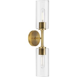 Cofield 2 Light 5.62 inch Vintage Brass Wall Bracket Wall Light