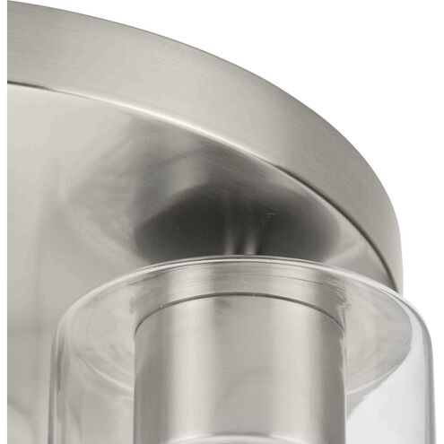 Cofield 3 Light 12 inch Brushed Nickel Flushmount Ceiling Light