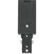 LED Track 120V Black Live End Connector Ceiling Light 