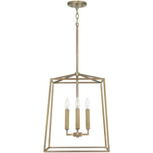 Thea 4 Light 16 inch Aged Brass Foyer Ceiling Light