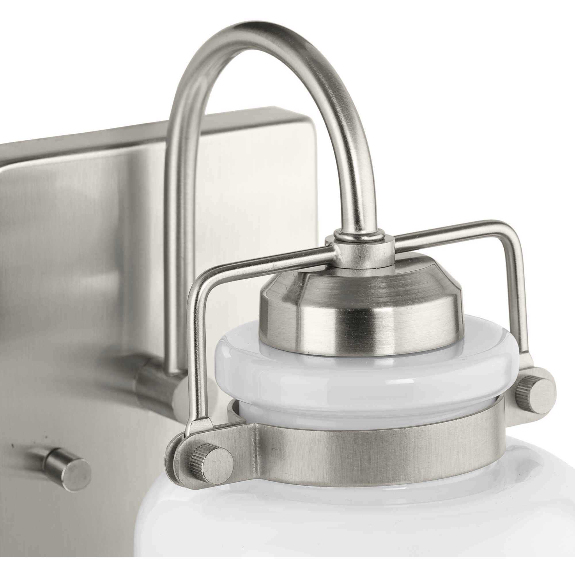 Fessler 1 Light 5 inch Brushed Nickel Bath Light Wall Light