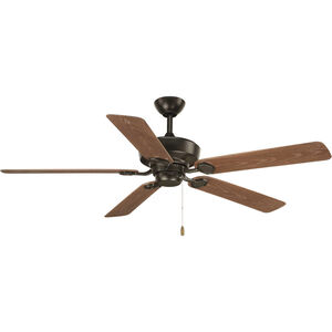Lakehurst 60 inch Antique Bronze with Walnut Blades Indoor/Outdoor Ceiling Fan