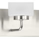 Merry 6 Light 48 inch Brushed Nickel Bath Vanity Light Wall Light