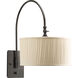 Clayton 1 Light 13 inch Espresso Wall Bracket Wall Light