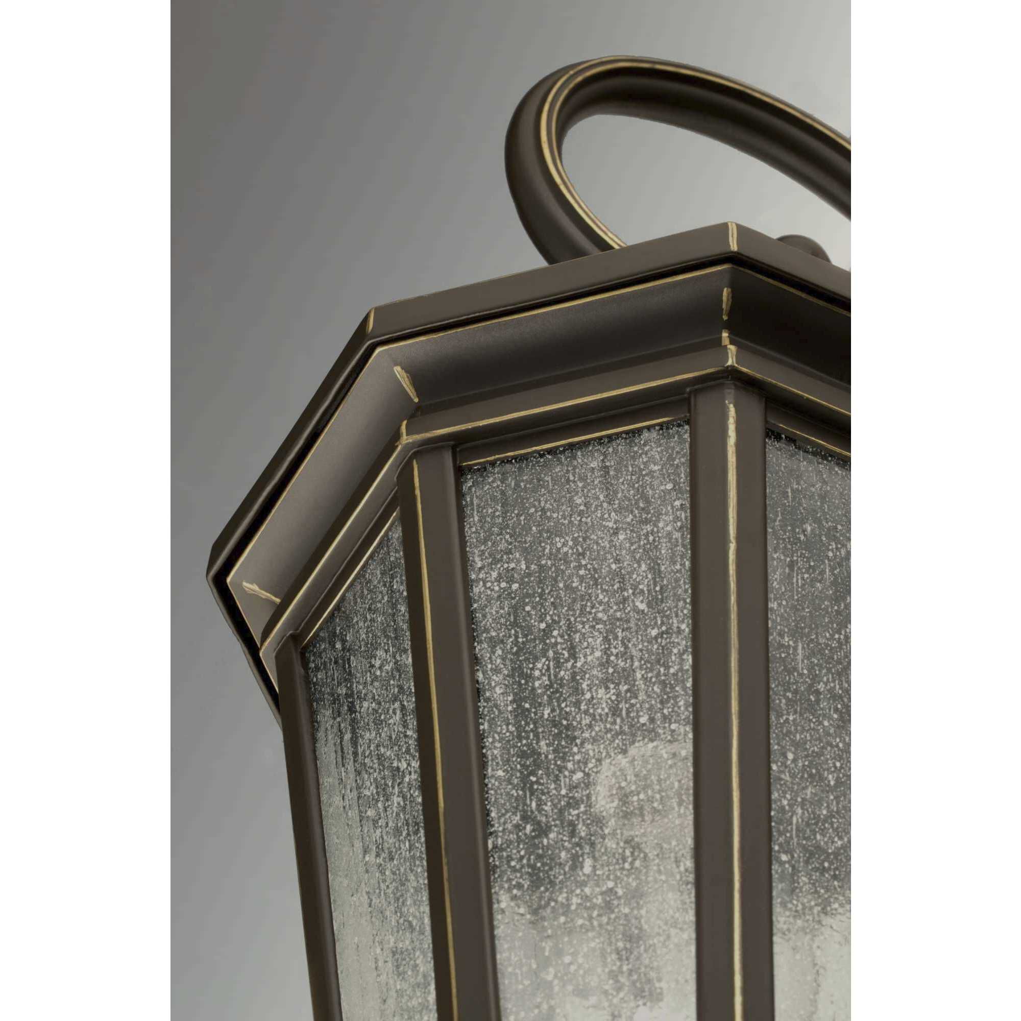 Verdae 3 Light 31 inch Antique Bronze Outdoor Wall Lantern, Large, Design Series