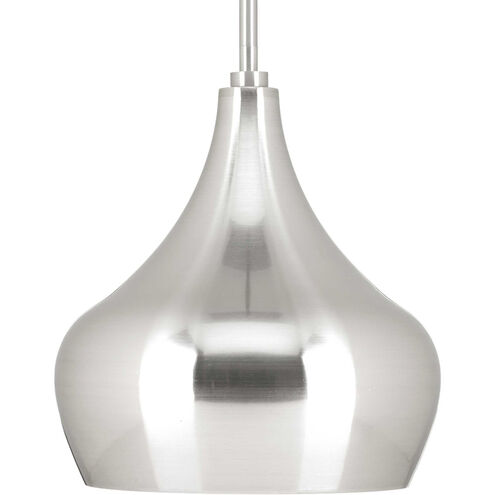 Onion LED LED Brushed Nickel Pendant Ceiling Light, Progress LED