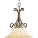 Le Jardin 1 Light 16 inch Biscay Crackle Pendant Ceiling Light