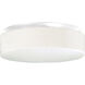Hard-nox 2 Light 11 inch White Outdoor Ceiling Mount