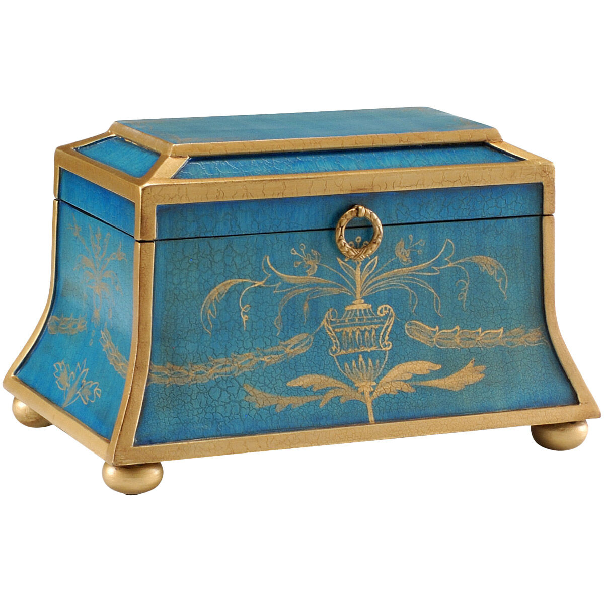 Chelsea House 10 inch Gold Decoration Decorative Box