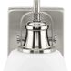 Preston 1 Light 7.5 inch Brushed Nickel Bath Light Wall Light