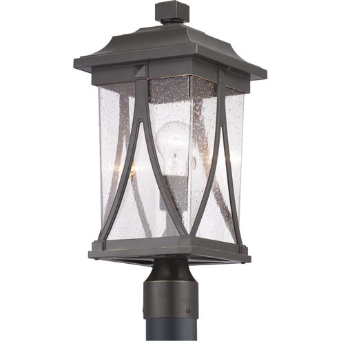 Abbott 1 Light 19 inch Antique Bronze Outdoor Post Lantern