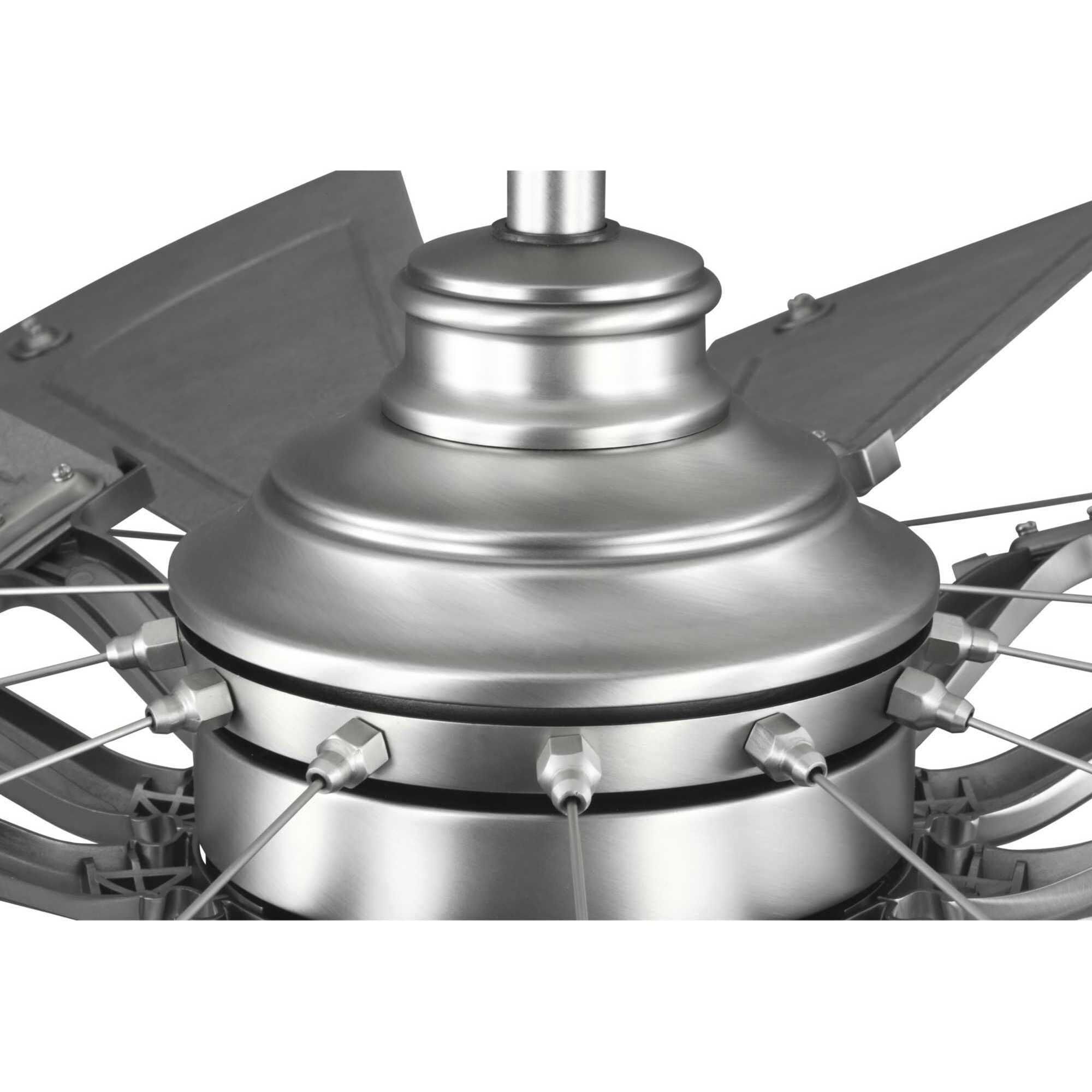 新品?正規品  Progress Fan Ceiling Blades  Galvanized with Nickel Antique inch 60 II Springer P250098-081 PCケース(自作PC用)