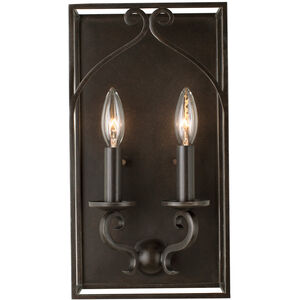 Somers Wall Sconce Wall Light in Hierloom Bronze
