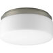 Maier 1 Light 9 inch Brushed Nickel Flush Mount Ceiling Light
