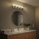 Merry 4 Light 30 inch Brushed Nickel Bath Vanity Wall Light