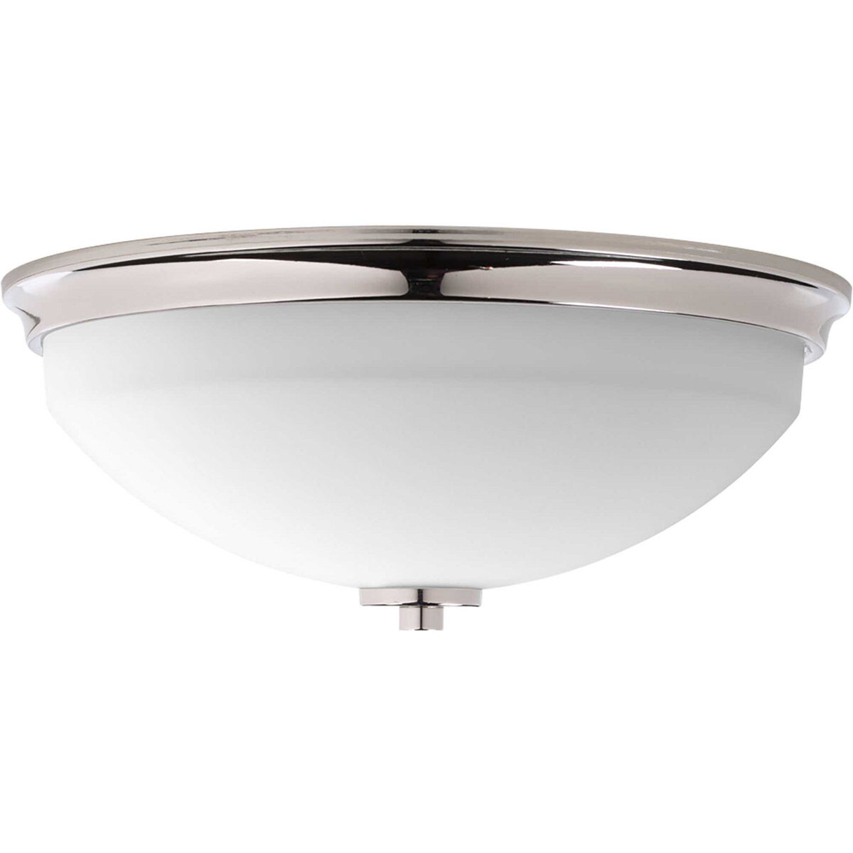 Replay 2 Light 14 inch Polished Nickel Flush Mount Ceiling Light