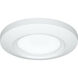 Emblem LED 5.5 inch Satin White Flush Mount Ceiling Light in Matte White, Progress LED