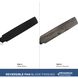 Shaffer II 56 inch Matte Black with Matte Black/Rustic Charcoal Blades Ceiling Fan, Progress LED