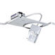Pro-Optic Fluorescent Recessed Housing in No Emergency Pack, 8-inch, New Construction, Pro-Optic