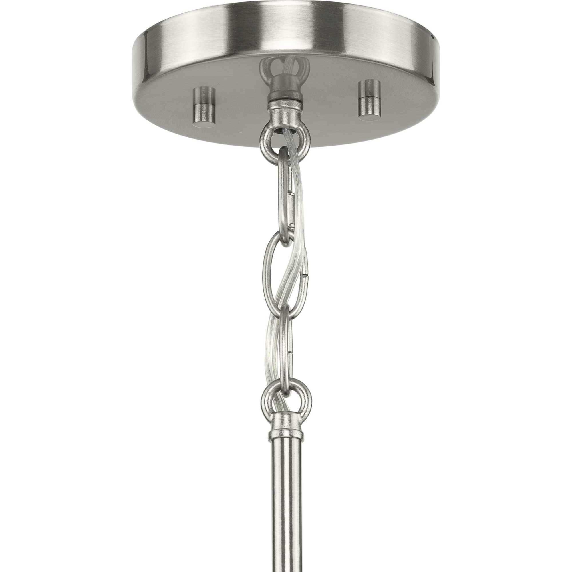Silva 3 Light 16 inch Brushed Nickel Pendant Ceiling Light
