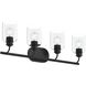 Reines 4 Light 6.25 inch Bathroom Vanity Light