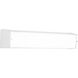 Linear Fluorescent Bath 2 Light 24 inch White Bath Vanity Wall Light
