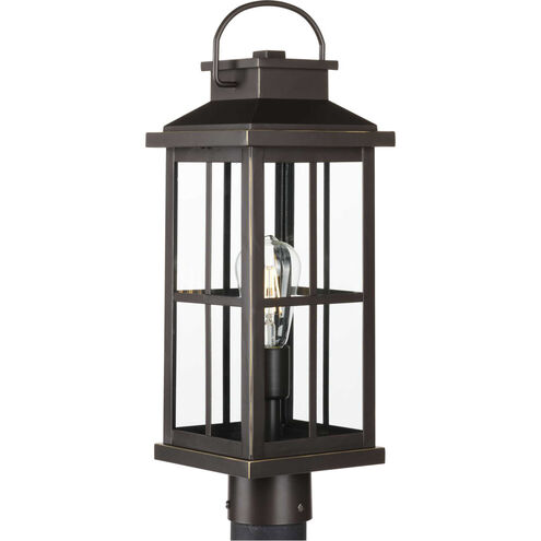 Williamston 1 Light 20 inch Antique Bronze Outdoor Post Lantern