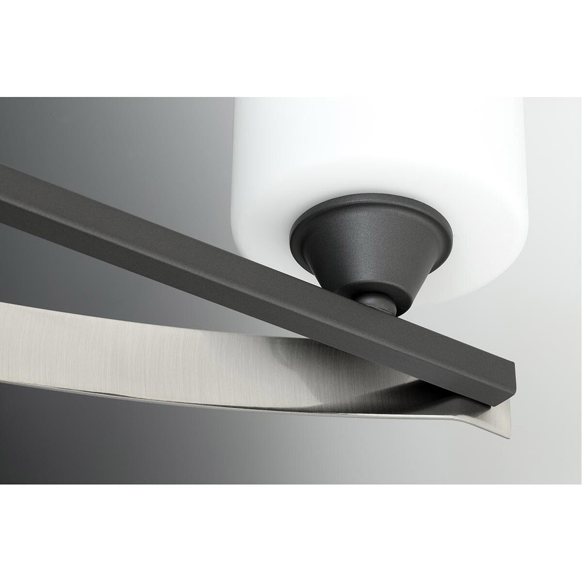 Dart 2 Light 14.25 inch Graphite Bath Vanity Wall Light