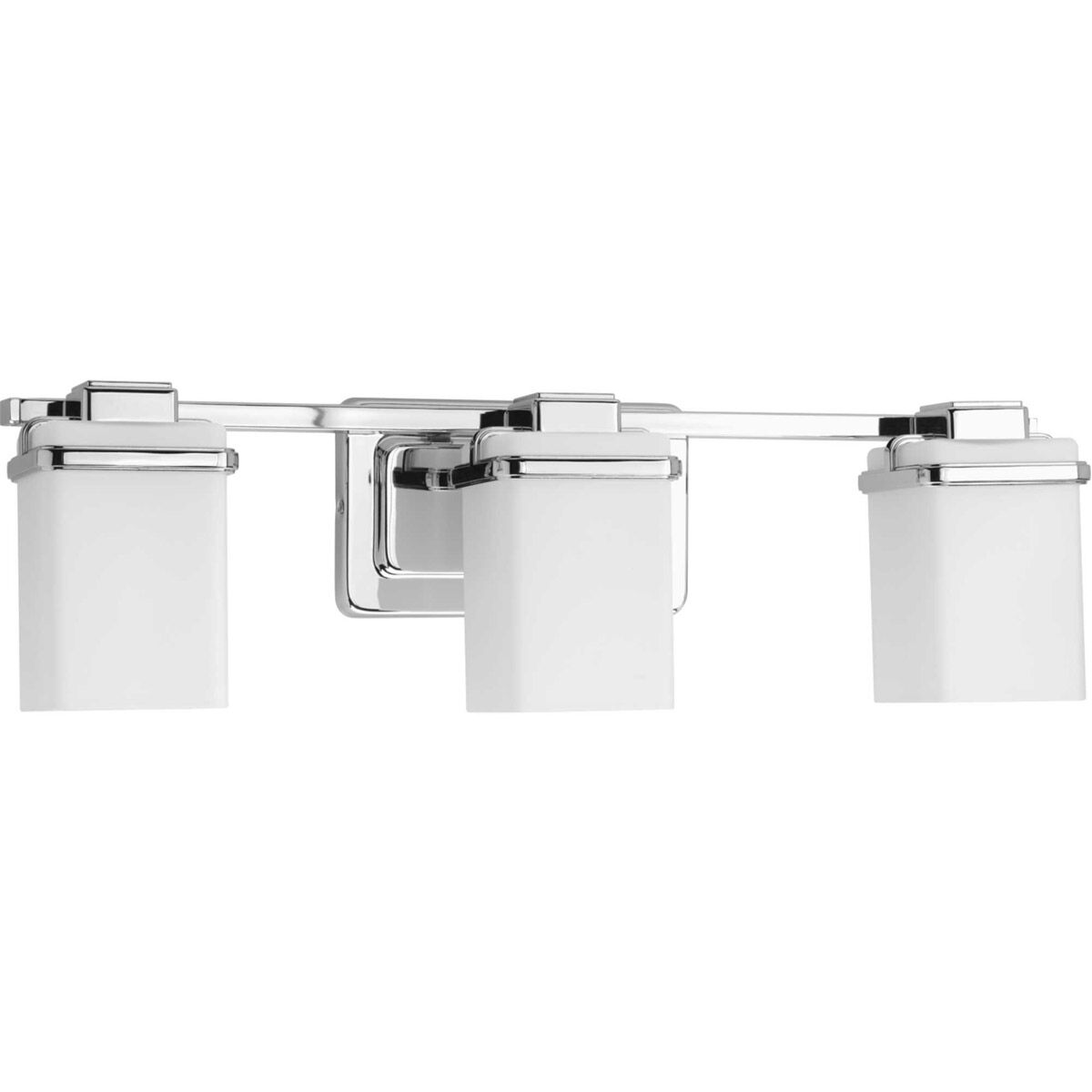 Metric 3 Light 22 inch Polished Chrome Bath Vanity Wall Light, Design Series