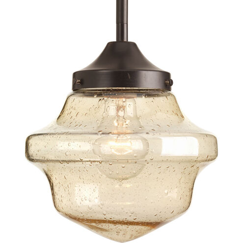 Academy 1 Light 8 inch Antique Bronze Pendant Ceiling Light