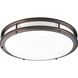 LED CTC COMM LED 18 inch Urban Bronze Flush Mount Ceiling Light, Progress LED