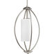 Calven 2 Light 16 inch Brushed Nickel Hall & Foyer Ceiling Light