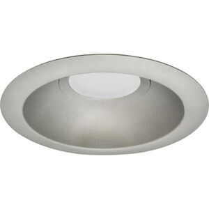 Signature LED Metallic Gray Recessed Trim in Metallic Grey, Frosted Glass