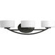 Calven 3 Light 25 inch Forged Black Bath Vanity Wall Light