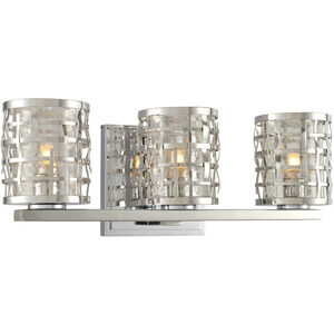 Bridgeport LED 15.5 inch Stainless Steel Bath Vanity Wall Light