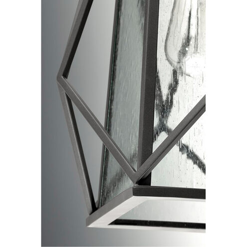 Marque 1 Light 8 inch Graphite Mini-Pendant Ceiling Light, Design Series