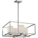 Chadwick 4 Light 22 inch Brushed Nickel Chandelier Ceiling Light