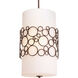 Bingo 3 Light 14 inch Venetian Bronze Pendant Ceiling Light